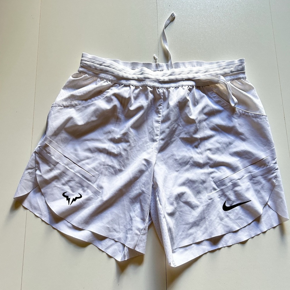 Nike Men’s White Athletic Shorts